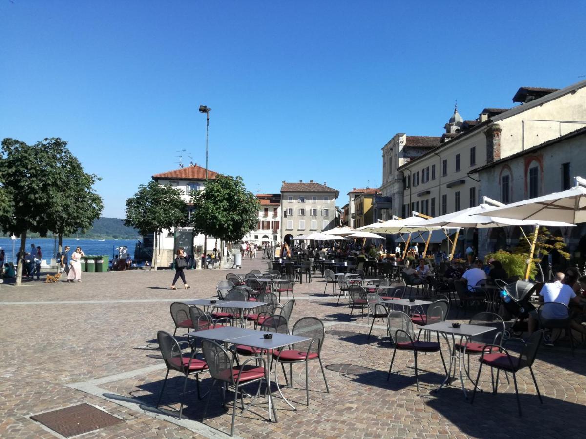 Suite 51 Appartamento Con Terrazzo A 50 Mt Dal Lago - Private Parking (Adults Only) Arona Eksteriør billede