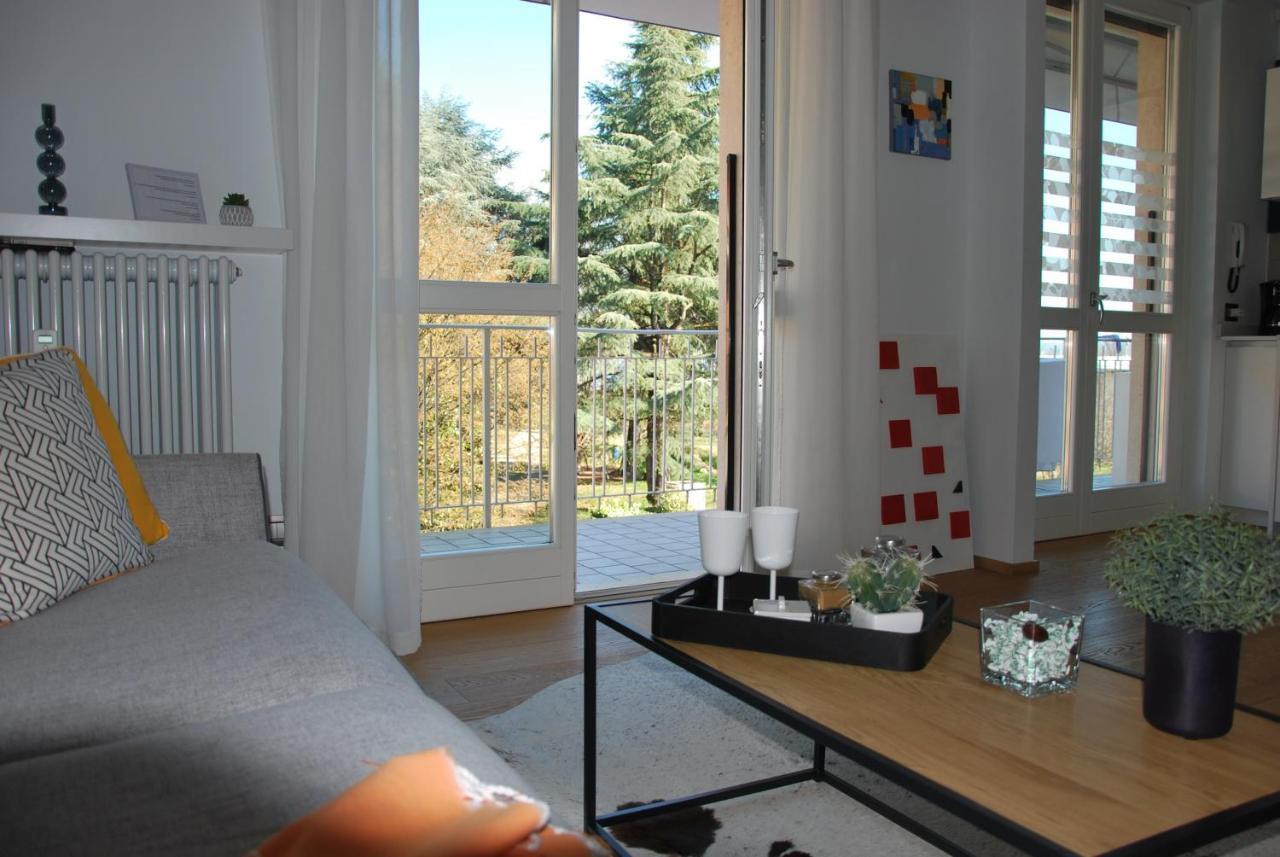 Suite 51 Appartamento Con Terrazzo A 50 Mt Dal Lago - Private Parking (Adults Only) Arona Eksteriør billede