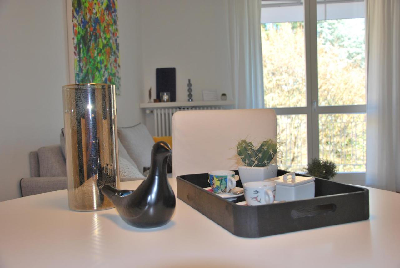 Suite 51 Appartamento Con Terrazzo A 50 Mt Dal Lago - Private Parking (Adults Only) Arona Eksteriør billede