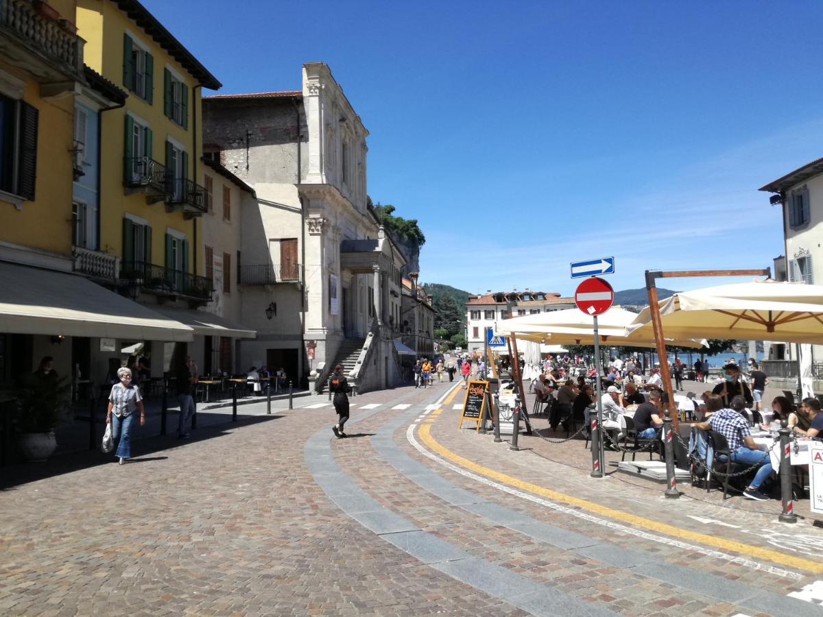Suite 51 Appartamento Con Terrazzo A 50 Mt Dal Lago - Private Parking (Adults Only) Arona Eksteriør billede
